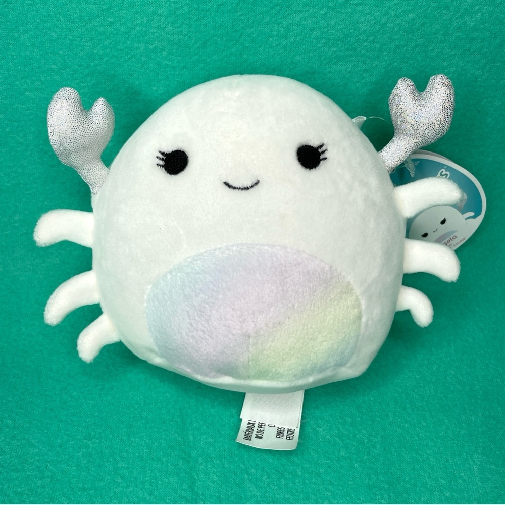 Magela the White Crab 5” Squishmallow